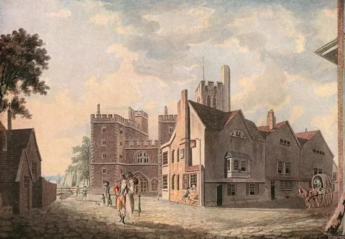 Framed Print : Lambeth Palace / Turner Framed Print : Lambeth Palace / Turner