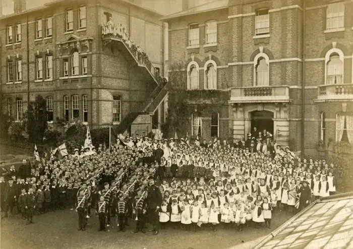Framed Print : Lambeth Workhouse Schools, Norwood, South London Framed Print : Lambeth Workhouse Schools, Norwood, South London