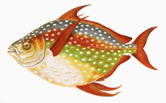 Framed Print : Lampris guttatus, or Opah Framed Print : Lampris guttatus, or Opah