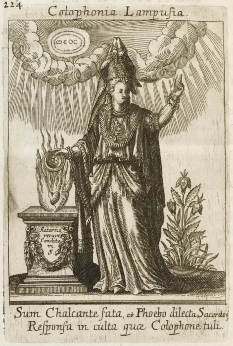 Framed Print : Lampusian Sibyl Framed Print : Lampusian Sibyl