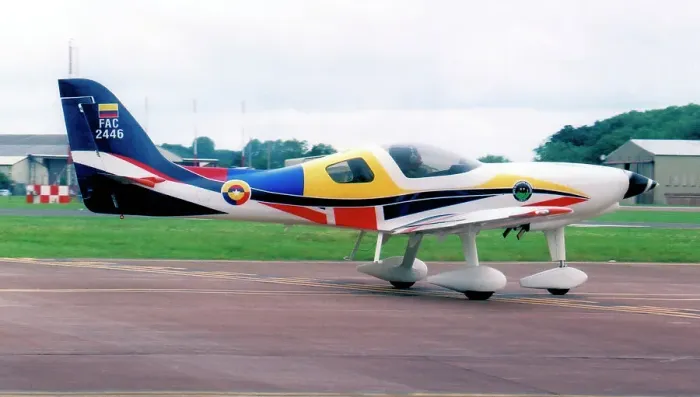 Framed Print : Lancair-CIAC T-90 Calima FAC-2446 Framed Print : Lancair-CIAC T-90 Calima FAC-2446