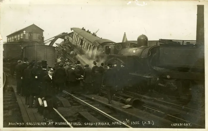 Framed Print : Lancashire and Yorkshire Railway Accident Framed Print : Lancashire and Yorkshire Railway Accident