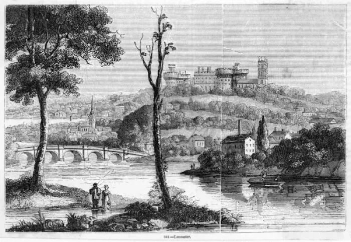 Framed Print : LANCASTER, Lancashire Framed Print : LANCASTER, Lancashire