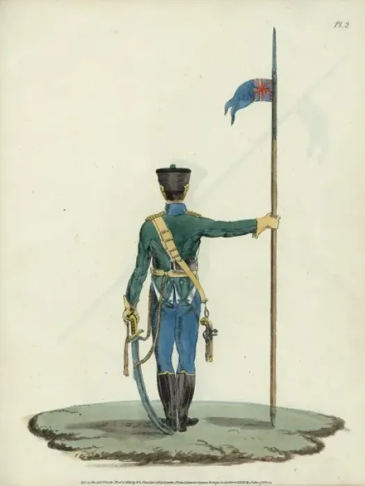 Framed Print : Lancers Corps - British Army Framed Print : Lancers Corps - British Army