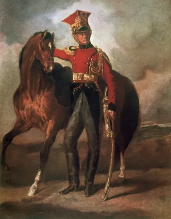 Framed Print : Lancers Officer 1809 Framed Print : Lancers Officer 1809
