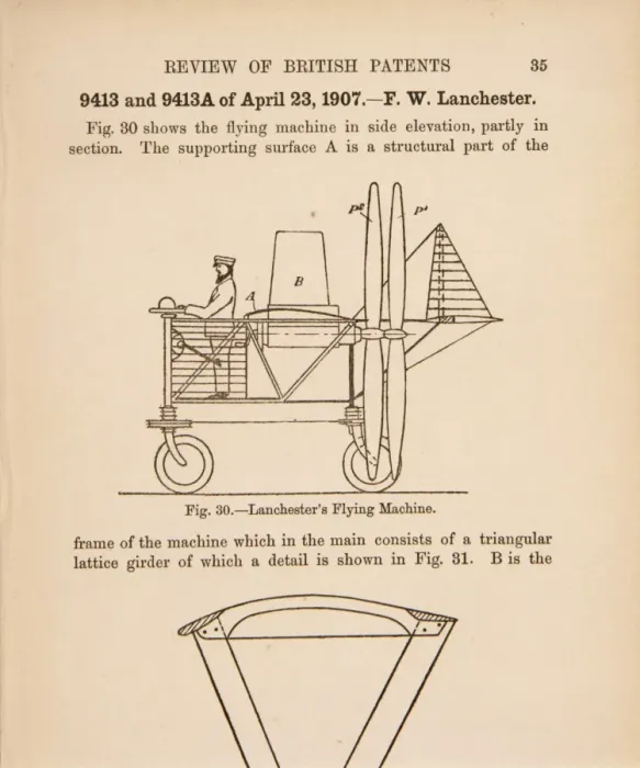 Framed Print : Lanchester?s flying machine Framed Print : Lanchester?s flying machine