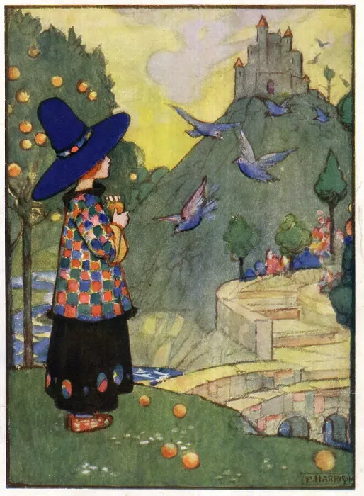 Framed Print : The Land of Dreams by F. Harrison Framed Print : The Land of Dreams by F. Harrison