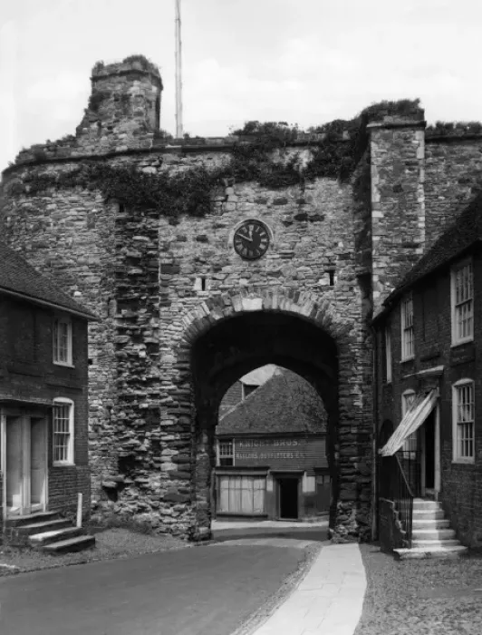 Framed Print : The Land Gate, Rye Framed Print : The Land Gate, Rye