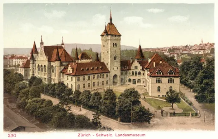 Framed Print : The Landesmuseum, Zurich, Switzerland Framed Print : The Landesmuseum, Zurich, Switzerland