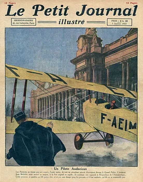 Framed Print : Landing in Paris Framed Print : Landing in Paris