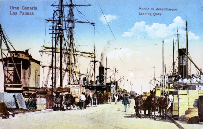 Framed Print : Landing quay, Las Palmas, Gran Canaria, Canary Islands Framed Print : Landing quay, Las Palmas, Gran Canaria, Canary Islands