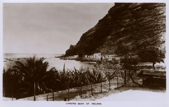 Framed Print : The Landing Quay - St. Helena Framed Print : The Landing Quay - St. Helena