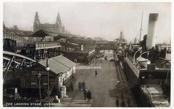 The Landing Stage - Liverpool Docks, Merseyside