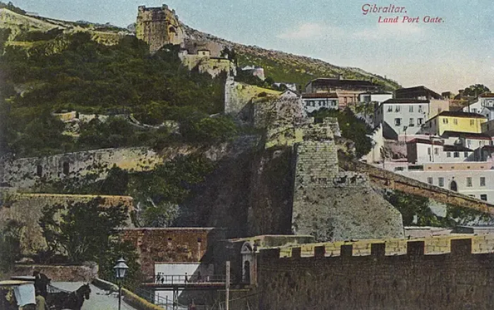 Framed Print : Landport Gate, Gibraltar Framed Print : Landport Gate, Gibraltar