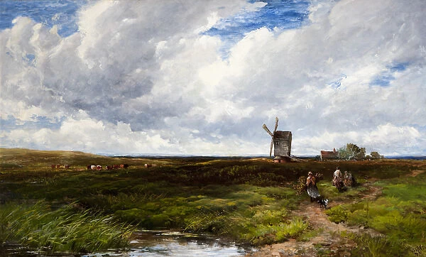 Landscape (1888). Wimperis, Edmund Morison 1835-1900. Date: 1888