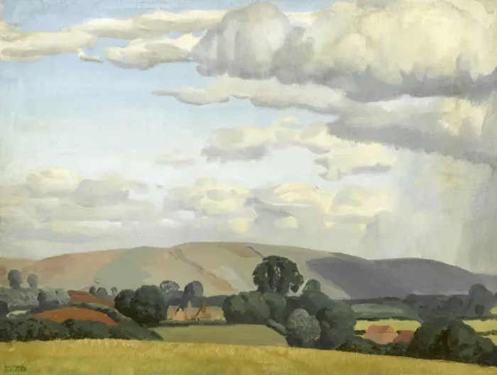 Framed Print : Landscape painting Framed Print : Landscape painting