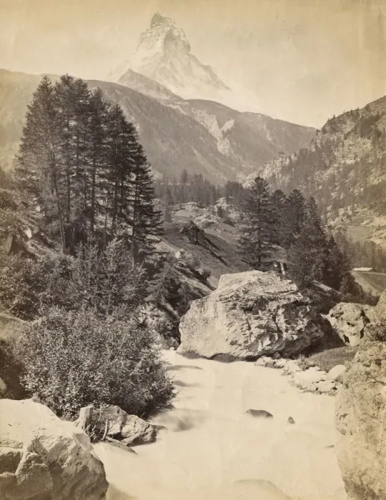 Framed Print : Landscape around Zermatt, Switzerland - and Matterhorn Framed Print : Landscape around Zermatt, Switzerland - and Matterhorn