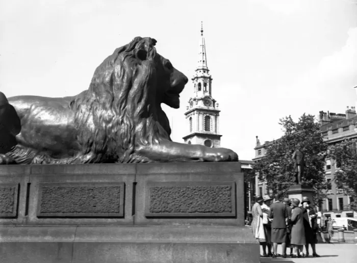 Framed Print : Landseer Lion Framed Print : Landseer Lion