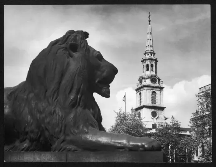 Framed Print : Landseer Lion Framed Print : Landseer Lion
