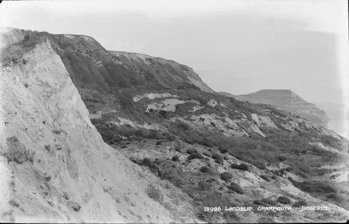 Framed Print : Landslip at Charmouth Framed Print : Landslip at Charmouth