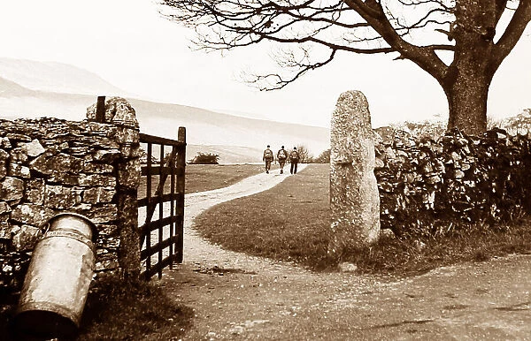 The lane to Whernside in the 1930s