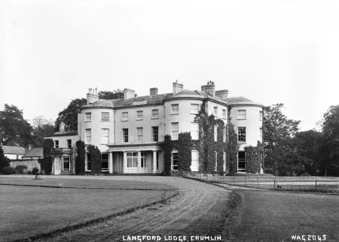 Framed Print : Langford Lodge, Crumlin Framed Print : Langford Lodge, Crumlin