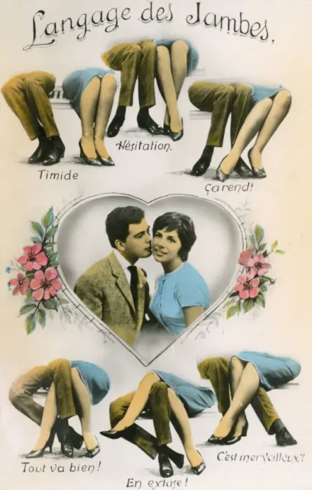 Framed Print : The language of the legs Framed Print : The language of the legs