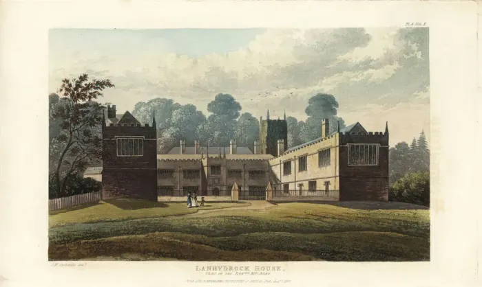 Framed Print : Lanhydrock House, Cornwall, seat of the Honorable Mrs. Agar Framed Print : Lanhydrock House, Cornwall, seat of the Honorable Mrs. Agar