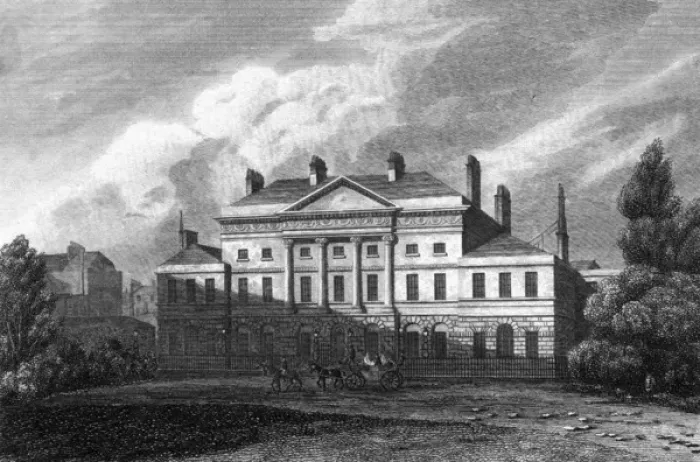 Framed Print : Lansdown House