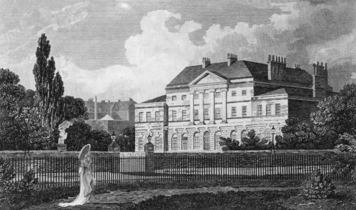 Framed Print : Lansdowne House, 1820 Framed Print : Lansdowne House, 1820