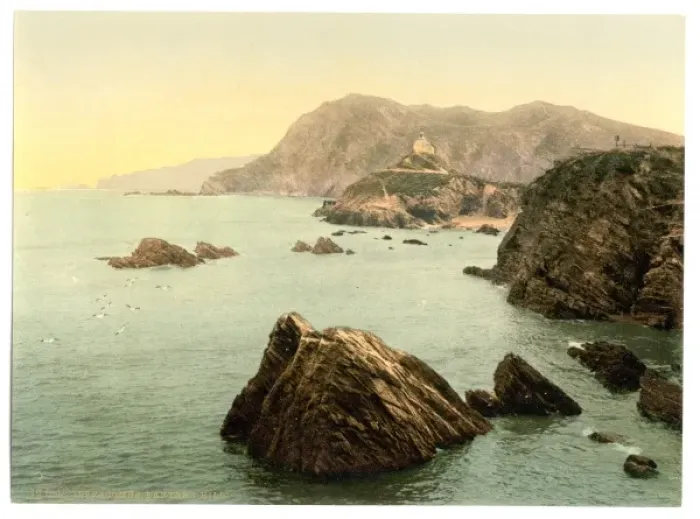 Framed Print : Lantern Hill, Ilfracombe, England Framed Print : Lantern Hill, Ilfracombe, England