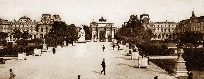 Framed Print : L'Arc De Triomphe, Paris, France, early 1900s Framed Print : L'Arc De Triomphe, Paris, France, early 1900s