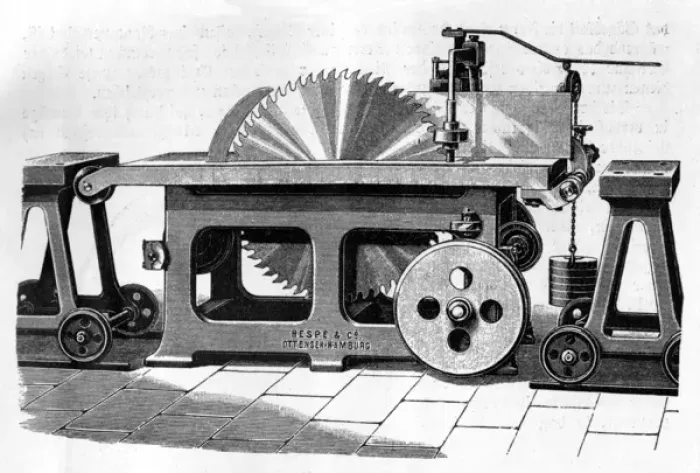 Framed Print : A large circular saw Framed Print : A large circular saw