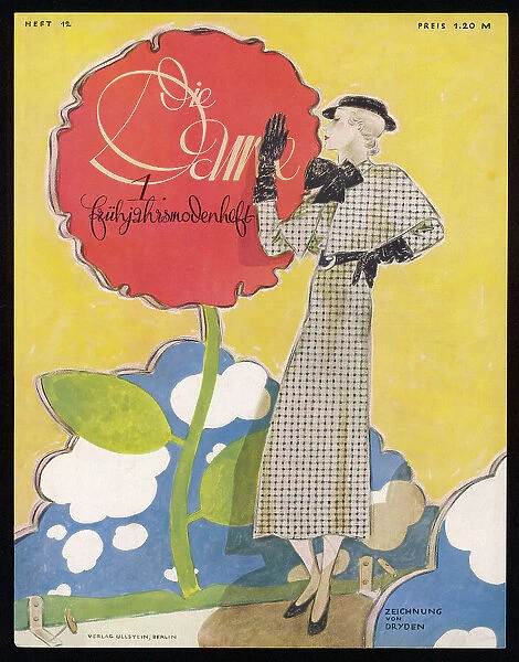 LARGE FLOWER / WOMAN / 1930
