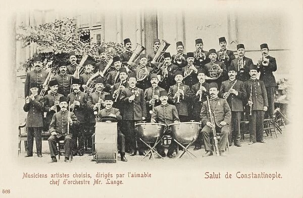 A large group of Musicians - Constantinople