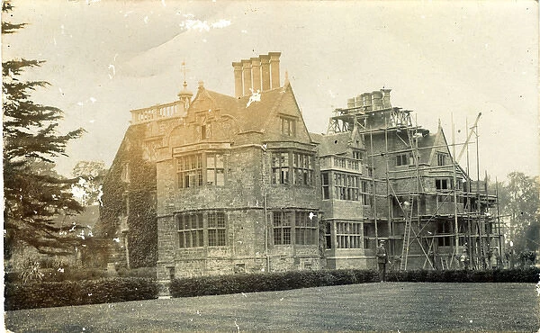 Large House Under Construction, Unknown location