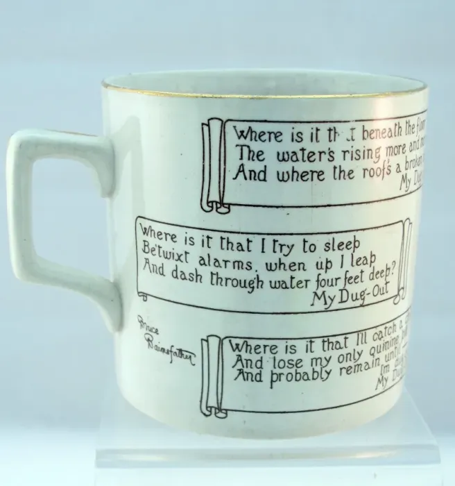 Framed Print : Large mug - Bairnsfatherware Framed Print : Large mug - Bairnsfatherware