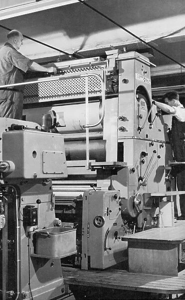 Large Offset-Litho printing machine