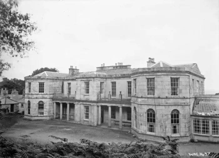 Framed Print : Large regency house - Donard Lodge Framed Print : Large regency house - Donard Lodge