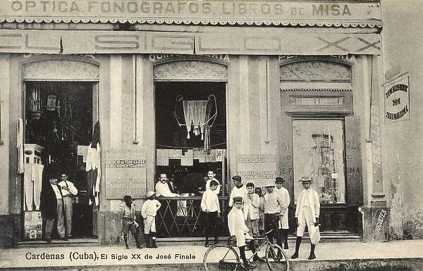 Large shop in Cardenas, Cuba