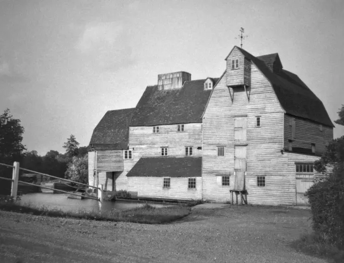 Framed Print : A large wooden barn Framed Print : A large wooden barn