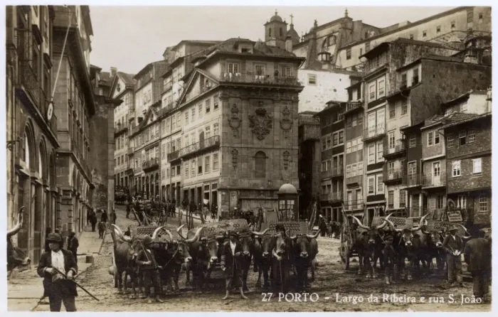Framed Print : Largo da Ribeira, Porto, northern Portugal Framed Print : Largo da Ribeira, Porto, northern Portugal