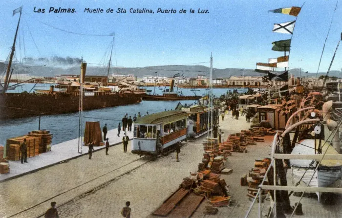 Framed Print : Las Palmas - The St. Catalina Wharf - Puerto de la Luz Framed Print : Las Palmas - The St. Catalina Wharf - Puerto de la Luz
