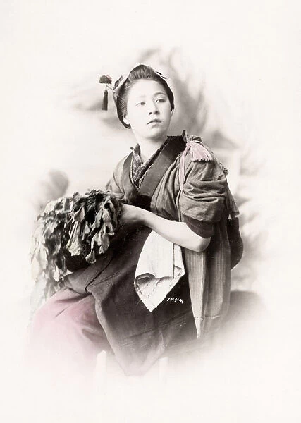 Late 19th century - young Japanese woman