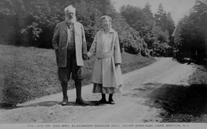 Framed Print : The late Dr and Mrs Alexander Graham Bell Framed Print : The late Dr and Mrs Alexander Graham Bell