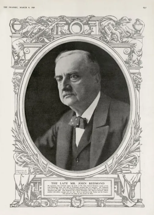 Framed Print : The late John Redmond Framed Print : The late John Redmond
