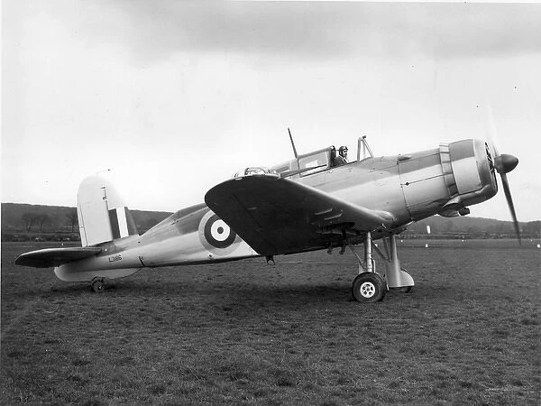 A late production Blackburn B-25 Roc L3186 in May 1940