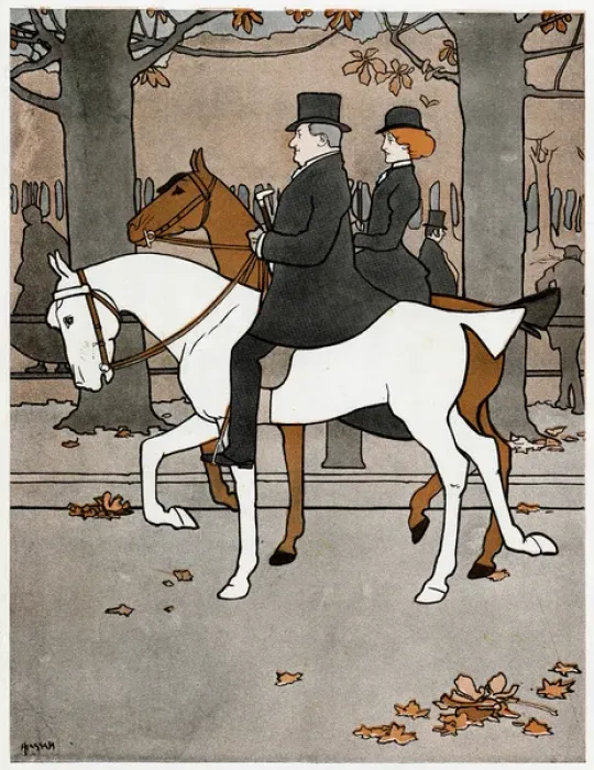 Framed Print : Late Riders in the Row Framed Print : Late Riders in the Row