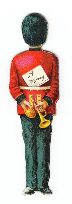 Framed Print : Late Victorian 1890s Greetings Card Man Men Red Framed Print : Late Victorian 1890s Greetings Card Man Men Red