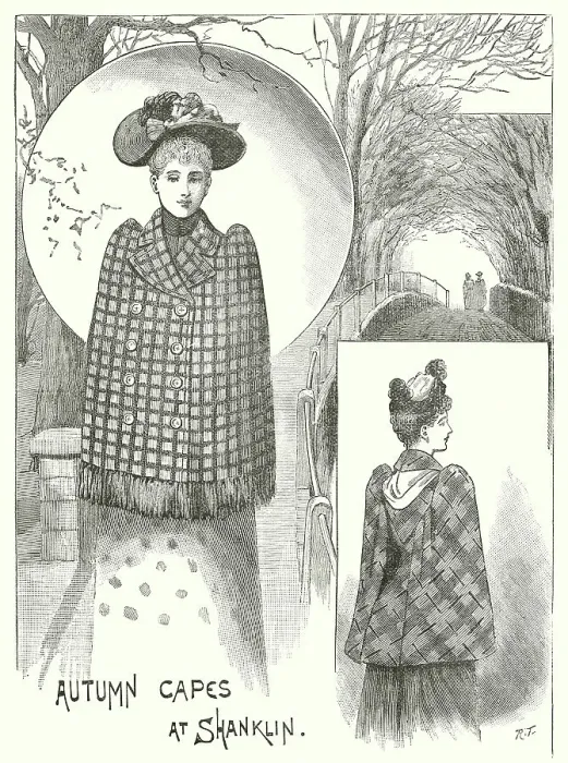 Framed Print : Late Victorian Fashion Framed Print : Late Victorian Fashion